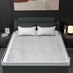 Flannel Electric Blanket 6 Temperature Levels Washable Soft Comfortable Heating Blanket With Timer Function