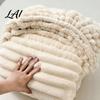 Plush Mattress Protector Velvet Fitted Sheet for Winter Warm Bottom Bed Deep Pocket with Pocket All-Around Elastic Fluffy Cover
