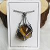 New Adjustable Crystal Net Metal Necklace for Women Men Stone Collecting Holder Interchangeable Crystal Holder Cage Necklace