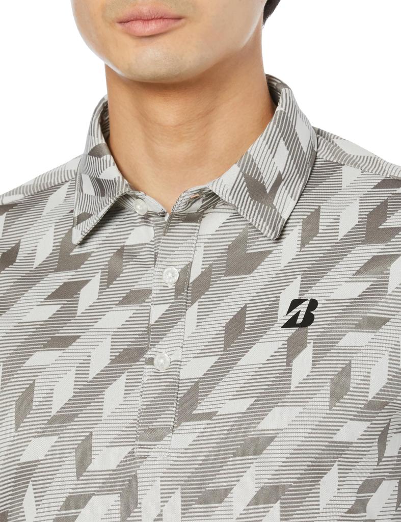 [Bridgestone Golf] Golf Shirt, Long Sleeve Collar Shirt, ZGM31F, Men's OW