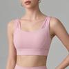 High Support Plus Size Sports Bra for Women Hollow Back Shockproof Running Fitness Tank Intimates
