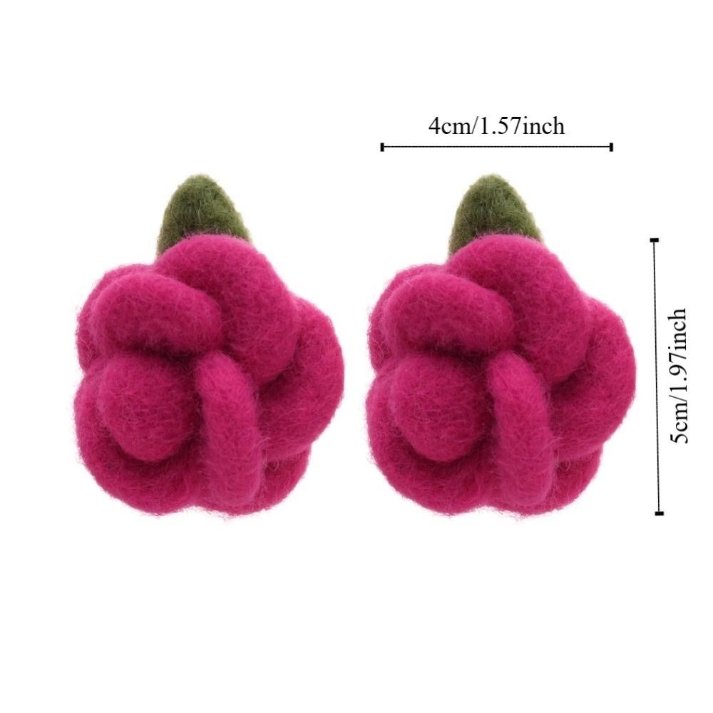 Personality Petals Floral Ear Studs Ear Accessories Earring Jewelry Flower Stud Earrings Gift