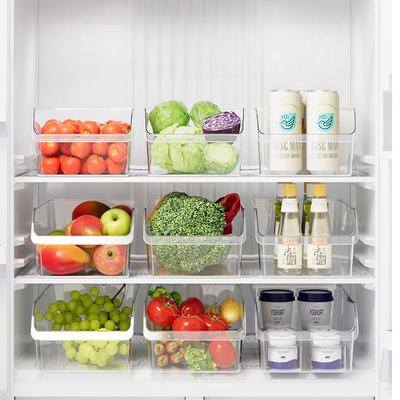 Drawer-type Refrigerator Storage Box Storage Box Kitchen Transparent Fresh-keeping Portioning Box