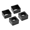 Fitness Equipment Hollow Plastic Sleeve Isolation Sleeve Hollow Bushing Liner Bushing Square Tube Sleeve Enduring