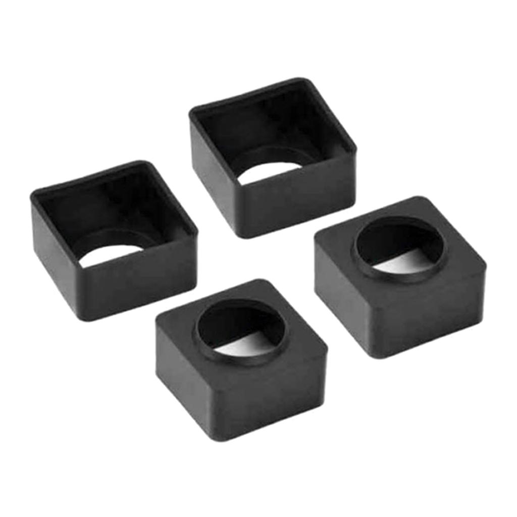 Fitness Equipment Hollow Plastic Sleeve Isolation Sleeve Hollow Bushing Liner Bushing Square Tube Sleeve Enduring