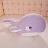 Soft Cute Healing Pink Whale Doll Plush Toy Water Spray Whale Doll Bed Sleeping Dolphin Long Throw Pillow