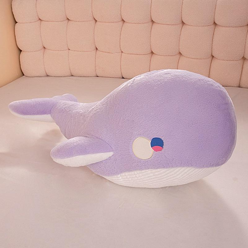 

Мягкая милая исцеляющая розовая китовая кукла плюшевая игрушка китовая кукла с распылением воды для сна на кровати дельфин длинная подушка для бросания 10cm【0.017kg】
