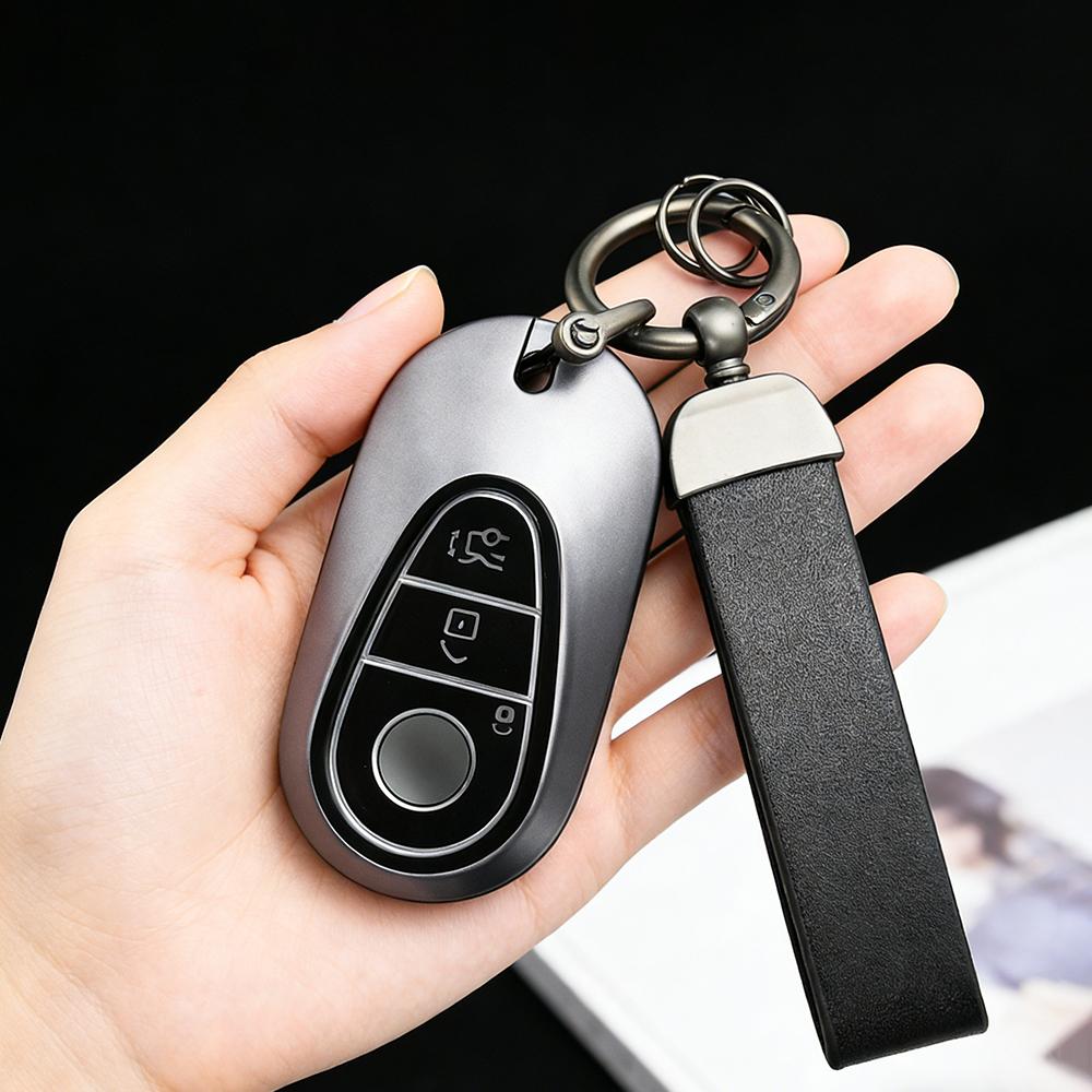 Auto Shell Fob TPU Car Key Case Cover Protector For Mercedes Benz 2022 C S Class W206 W223 S350 C260 C300 S400 S450 S500