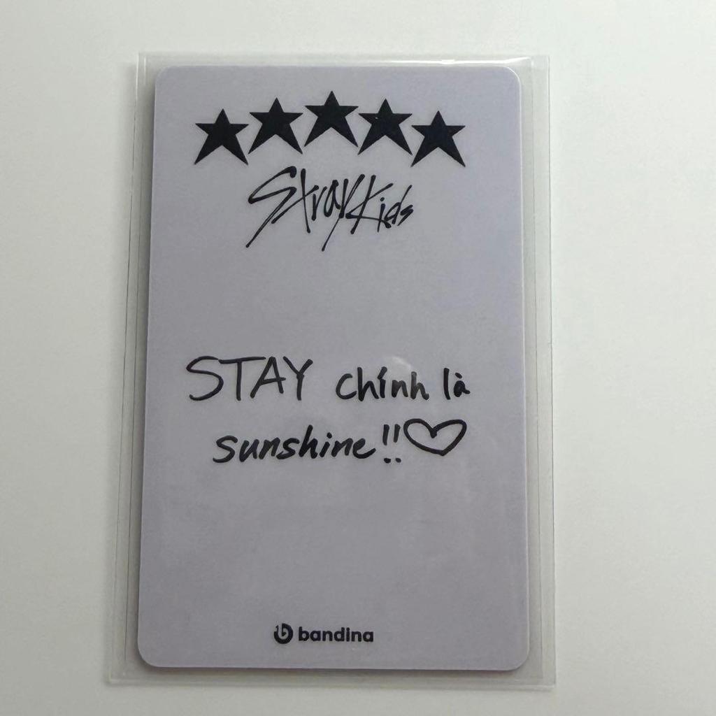[USED] Stray Kids 5-star Bandina Bonus Felix Trading Card