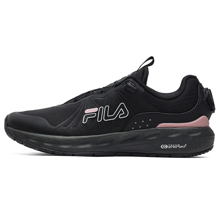 FILA Lynx Boa Профессиональные для фитнеса Ткань TPU Амортизация Нескользящие Износостойкие Низкие Кроссовки для трейлраннинга Женские Кроссовки Черный A12W212210FBB 36.5