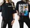 Rapper Kazer Album Tour 2025 Cover T Shirts Unisexs Clothing Fashion Trend Vintage Tshirt Casual ONeck Cotton T Shirt Streetwear