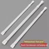 Telescopic No-Drill Shower Curtain & Clothes Drying Rod, Stainless Steel Wardrobe Door Support.
