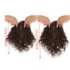 Hair Extension Hair Toppers Wigs with Bangs Clip In Fringe Hair Pieces  Daily Use