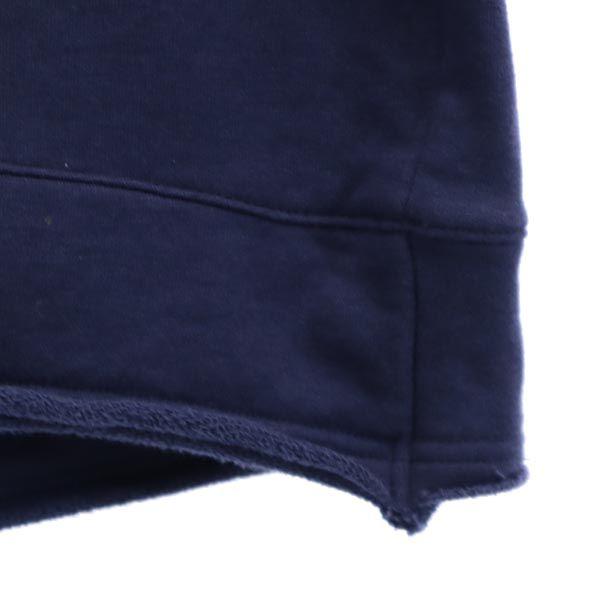 Y-3 Logo Embroidery Short Sleeve French Sleeve One Piece S Navy Women Used