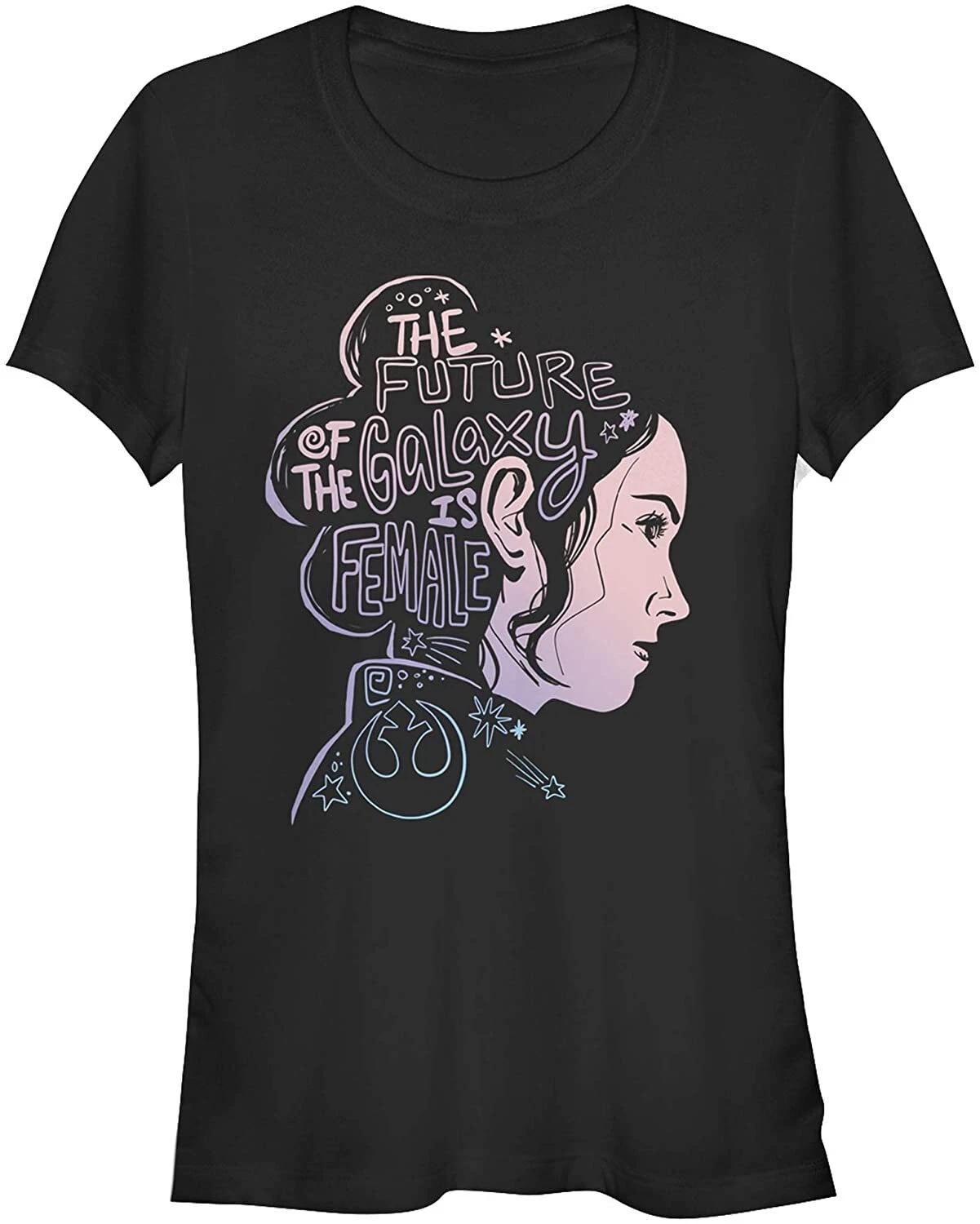 STAR WARS Rise Of Skywalker Juniors Rey Future Is Female T-Shirt S-2XL NEW S