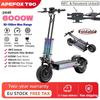APEFOX T90 Elektrische Scooter voor Volwassenen 4200W Dubbele Motor Opvouwbare E-Scooter 60V 31.2AH 13 Inch Off-Road Band Off-Road Elektrische Scooter