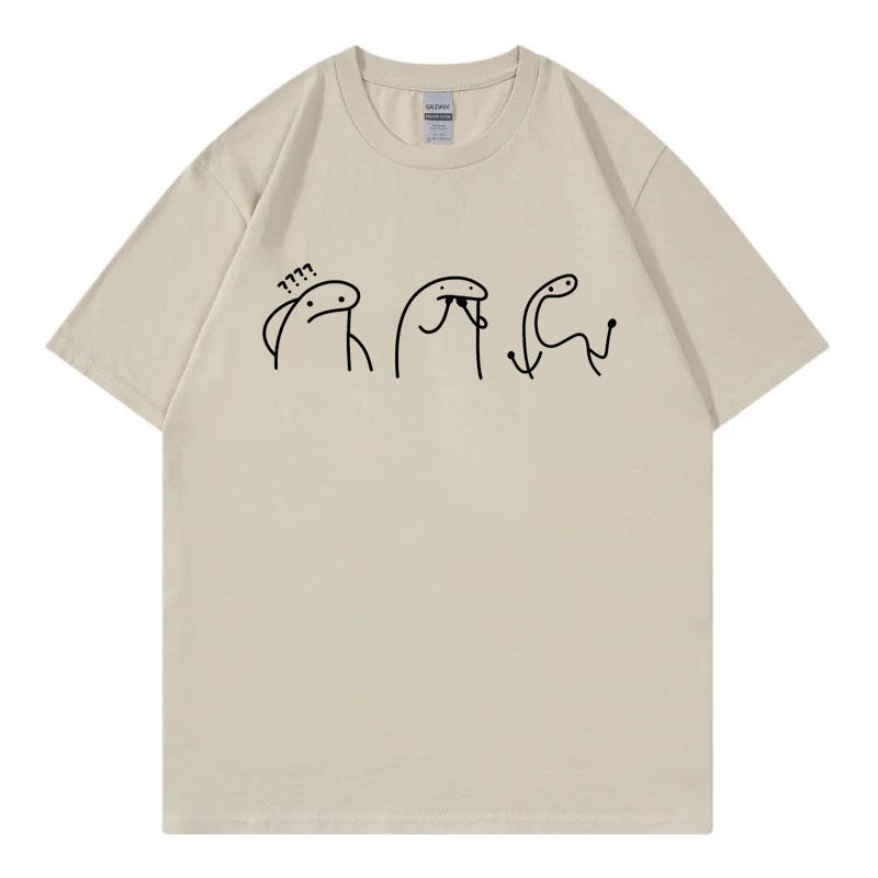Funny Line Person Meme Tshirt High Quality 100cotton Short Sleeve T Shirt Unisex Unisex Fashion Casual Tshirts Summer Streetwear
