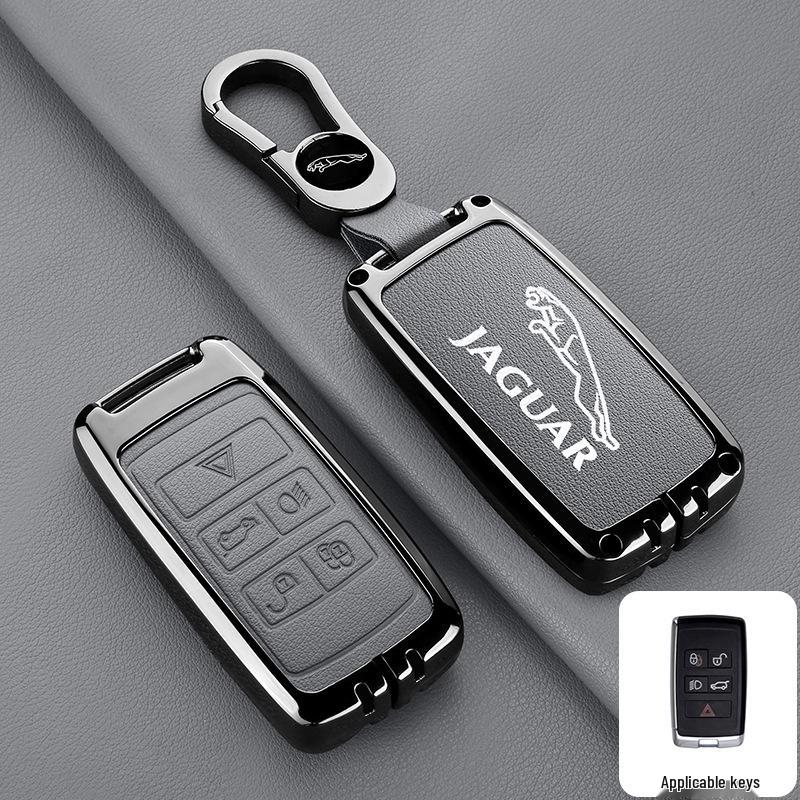 Husă Cheie Auto Jaguar XFL, Protecție Metalică Premium pentru 2023 XEL, F-Pace, XJL, F-Type.