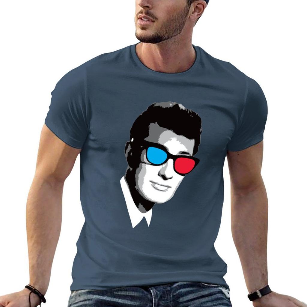 Buddy Holly 3d Glasses Tshirt T Shirts For Unisex Cotton Funny Unisex T Shirts For Unisex Casual Graphic T Shirts For Unisex Tshirt