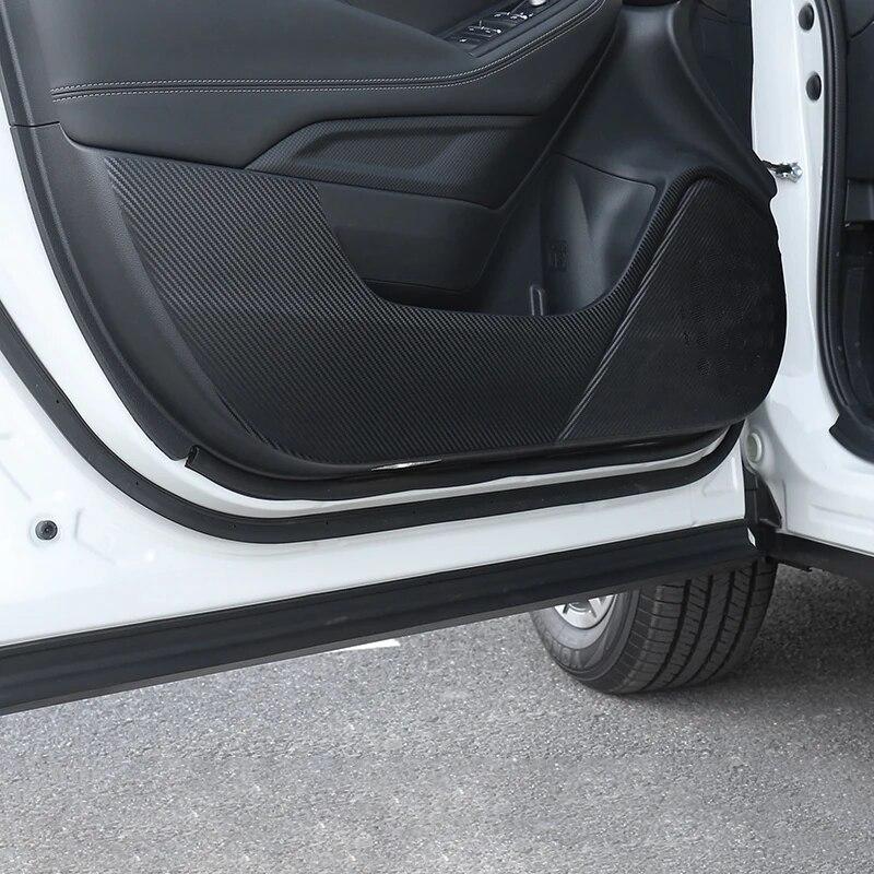 Car Inner Door Panel Protection Anti Kick Film Stickers Car Interior Accessories For Subaru Forester Outback Legacy XV Crosstrek
