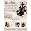 Stylish Male Idol Against Starry Background Theme Printed Blanket Soft Comfortable Throw Blanket For Living Room Kids Room Party Decor Memorial Gift