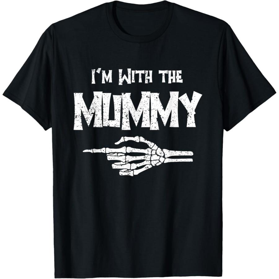 

Я с мамочкой Парная футболка Легкий костюм на Хэллоуин XXXXXL чёрный