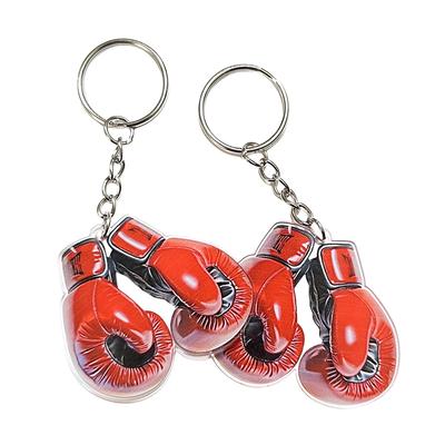 Portachiavi Guanto da Boxe Acrilico Portachiavi Ornamento Personalizzato E Creativo Ciondolo Portachiavi Per Regalo Ragazzi