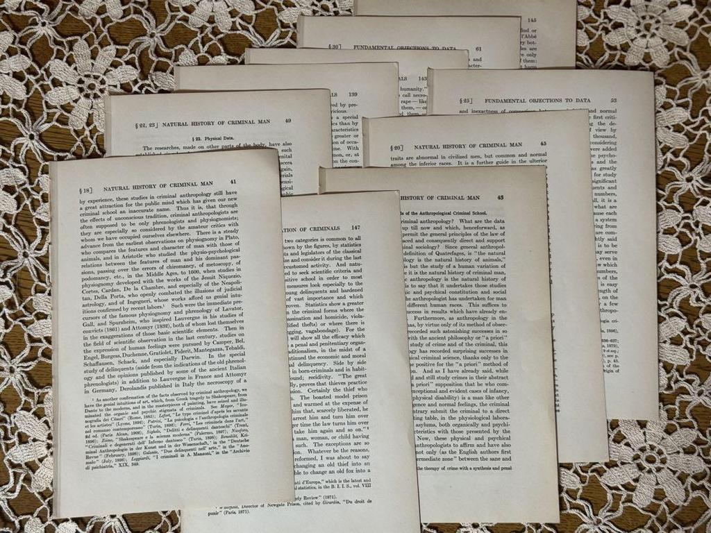 [USED] Antique Foreign Book, 70 Sheets, 1