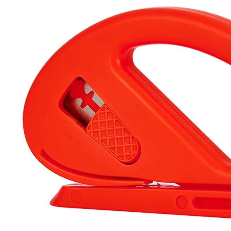 Safety Cutter Ergonomic Grip Paper Trimmer for Carton Paper Cardboard Safety Paper Cutter for Scrapbooking Card Making