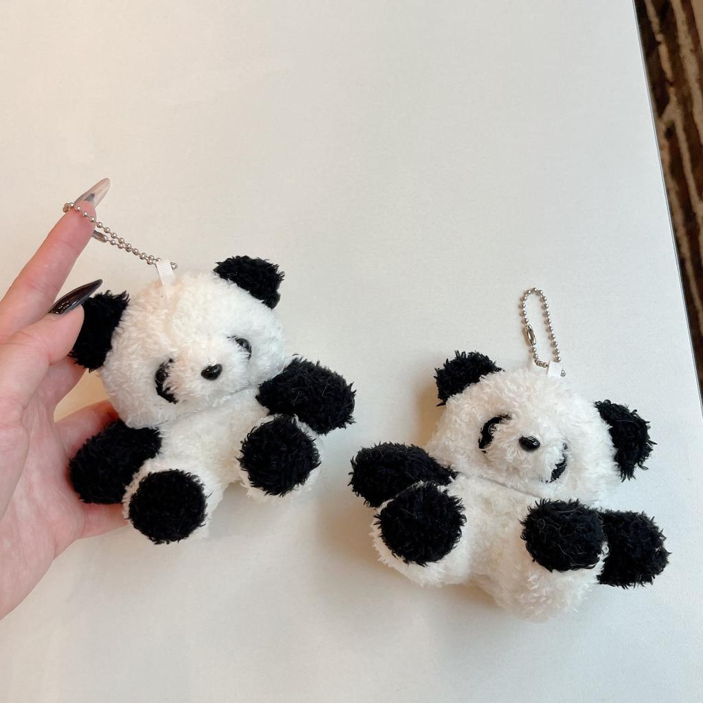 Plush cartoon plush panda for apple AirPods 1 2 3 4 Pro 2 earphone case