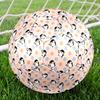 1PC Penguin Flowers Soccer Ball Size 5 Football Machine Sewn Indoor/Outdoor Universal Football Gift W12