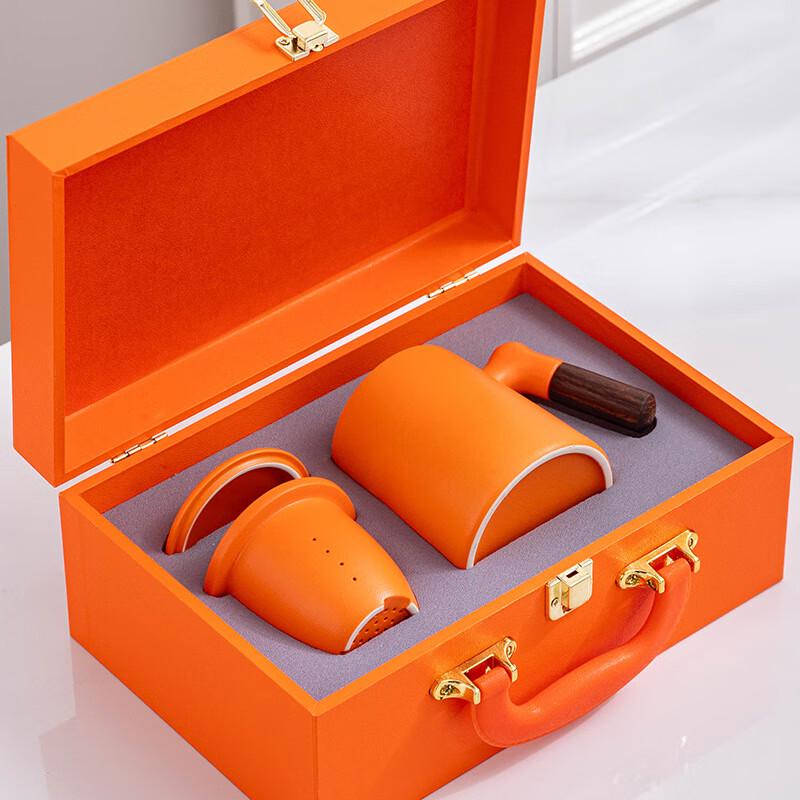 Haofeng Ceramic Tea Infuser Mug Gift Set