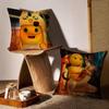 Cartoon Dinosaur Character N-Nailoong Pillow Case Sofa Living Room Bedroom Headboard Backrest Cushion Square Cushion
