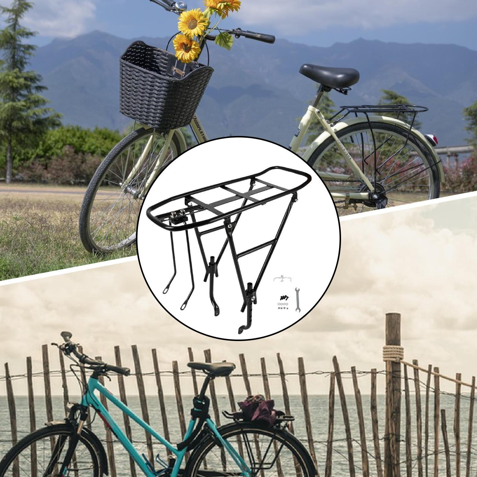 

Велобагажник задний прочный крепление для дискового тормоза подседельный штырь велосипедный багажник для велоштанов для Adjustable