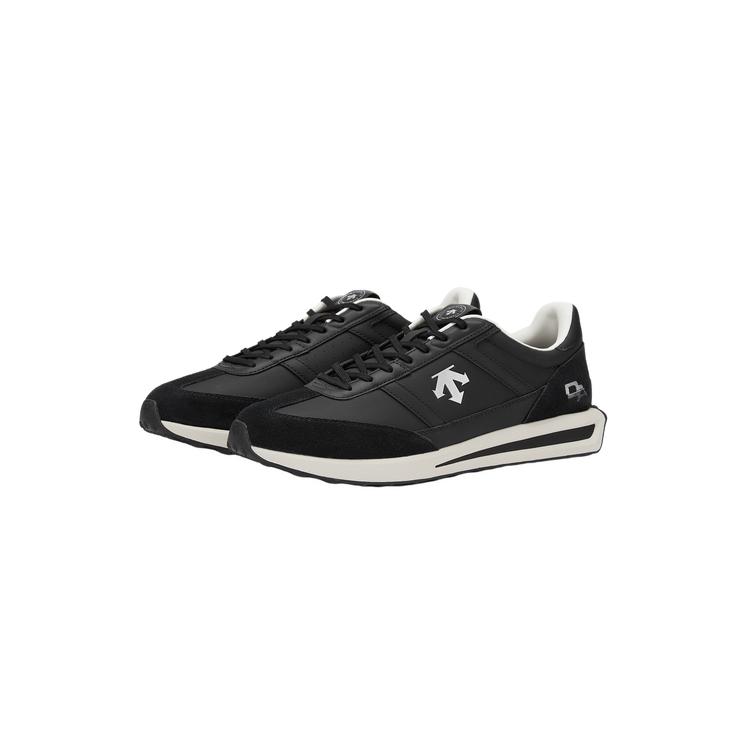 Descente Chron Comfortable Soft Non-Slip Wear-Resistant Low-Top Casual Shoes Men sneaker Black D5131LSN14-BK