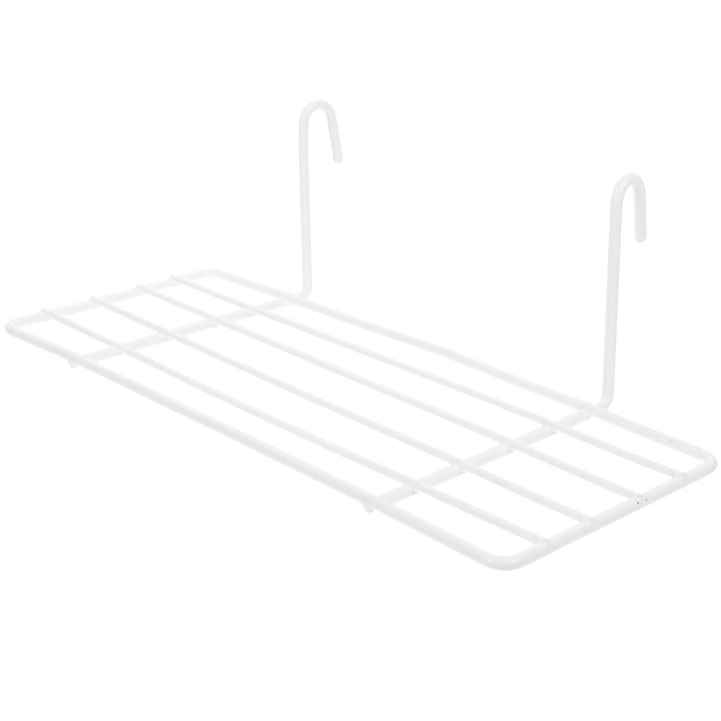 Photo Wall Hanging Holder Grid Art Hooks Accessory Basket for Wire Shelves Storage Panel Black Accessories Baskets