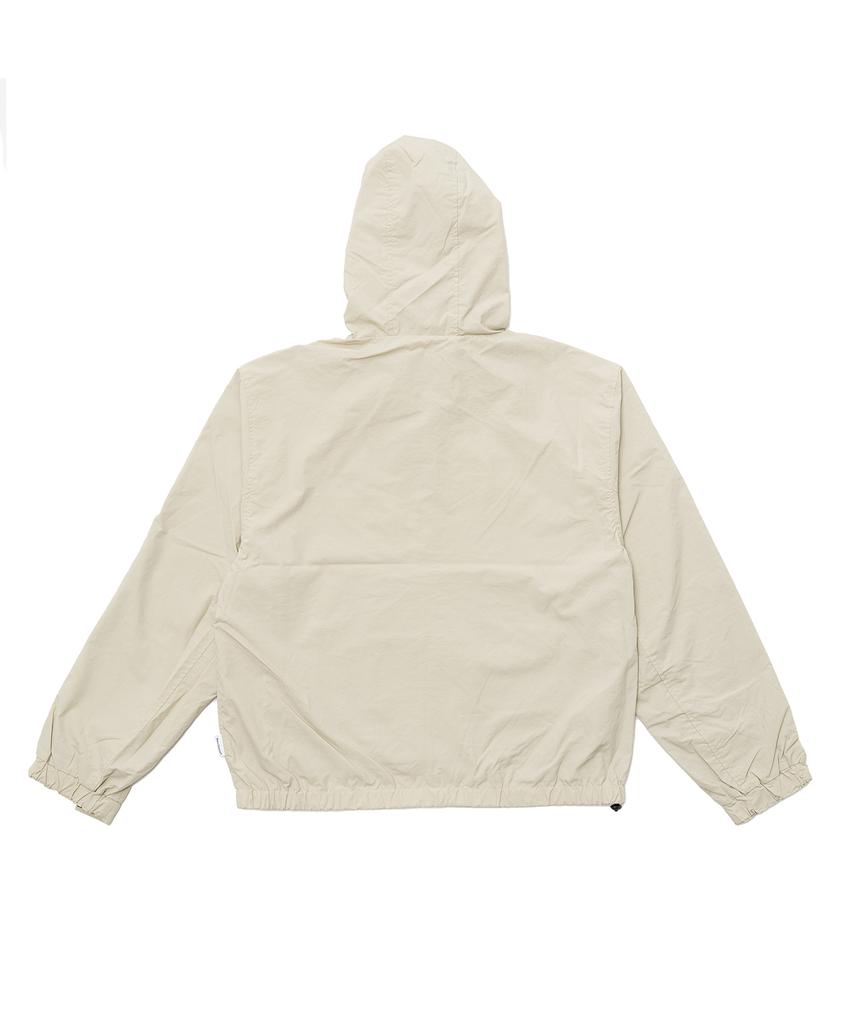 Ben Davis White Label Nylon Windbreaker Ivory