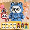 Lovely Panda Face Changing Doll Keychain Charm Fun And Eye Catching Designs Keyrings Accessory For All Ages