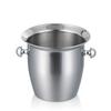 European Style 304 Stainless Steel Champagne and Ice Bucket for Wine and Cocktails