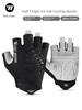 Half-Finger and Breathable Shock Absorbing Bicycle Gloves