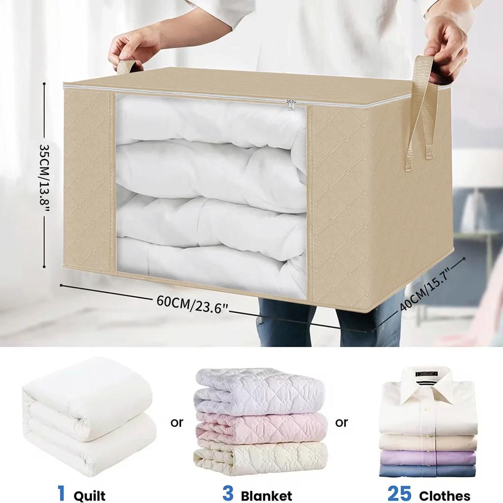 Quilt Storage Bag, Clothing Sorting Bag, Moving and Organizing Household Bedding Storage Box, Supplies