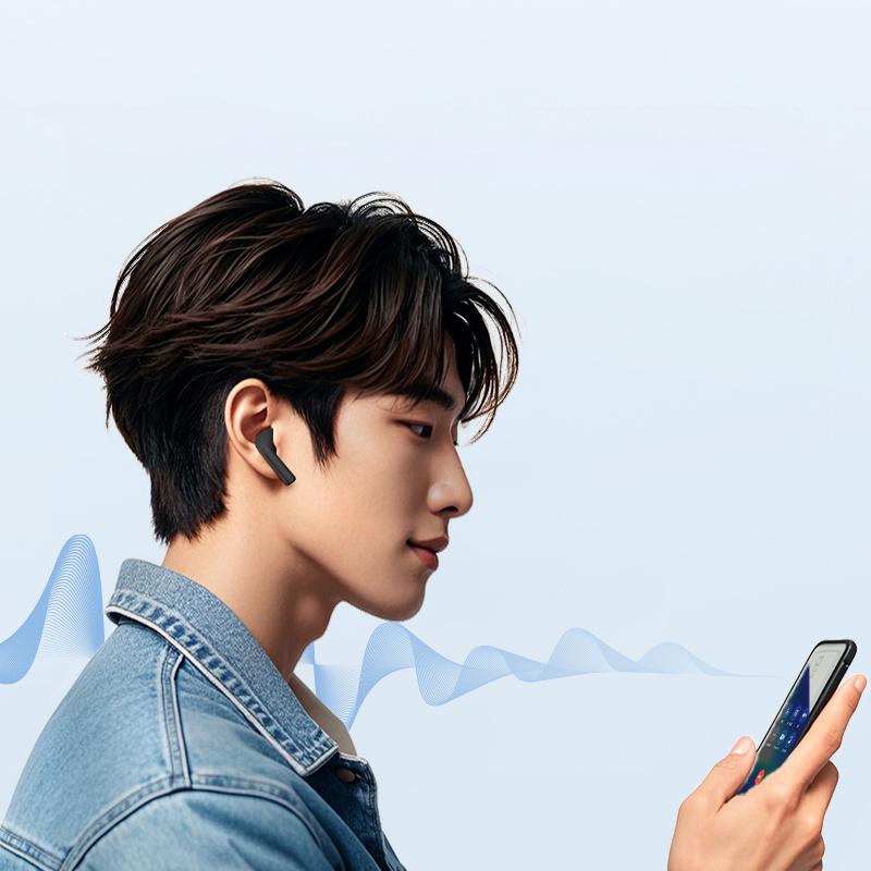 Słuchawki Bezprzewodowe Douszne AilyBuds E10 ENC LDAC Hi-Res Audio IPX4 Bluetooth - Czarne