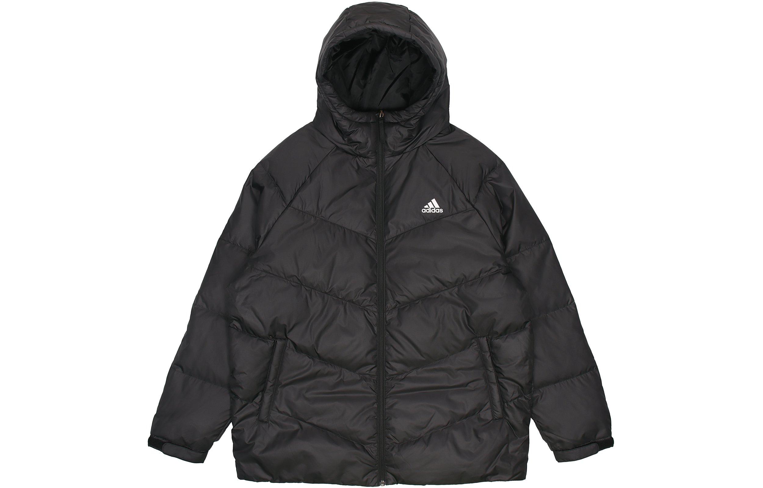 Adidas Down Jackets Men s Black Hooded Moderate Other H20783 XXL
