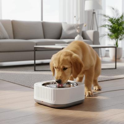 Intelligent Pet Heating Bowl Automatic Detachable Cat Water Dispenser Constant Energy Saving Pet Water Warmer Autumn Winter