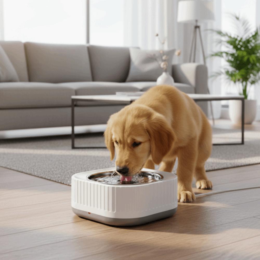 Intelligent Pet Heating Bowl Automatic Constant Cat Water Dispenser Detachable Energy Saving Pet Water Warmer Autumn Winter