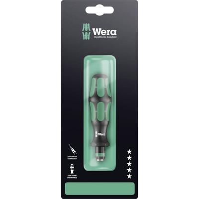 WERA Rapidaptor hızlı serbest bırakma sürücü kolu, geçme 6,35 mm, toplam uzunluk 119 mm 073540