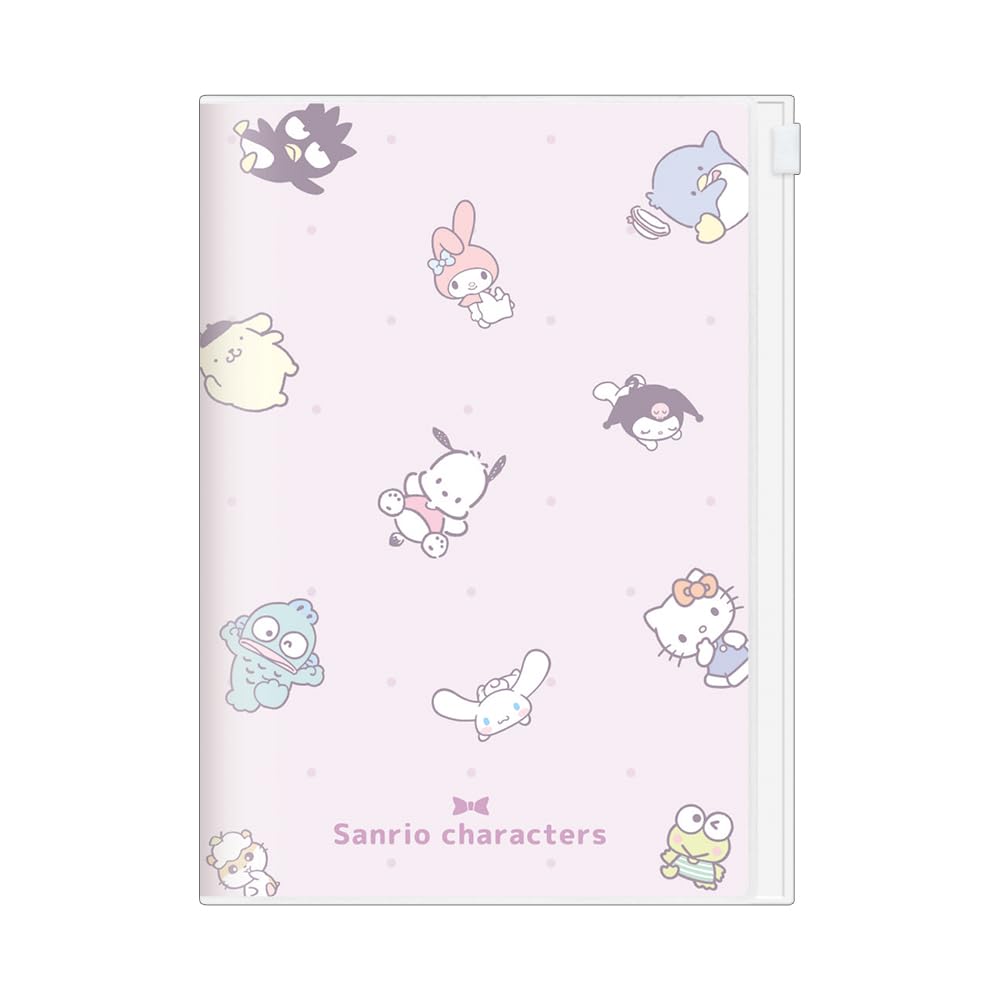 Sanrio Characters 2026 B6 Weekly Planner with Slider Pocket (Starts December 2025)