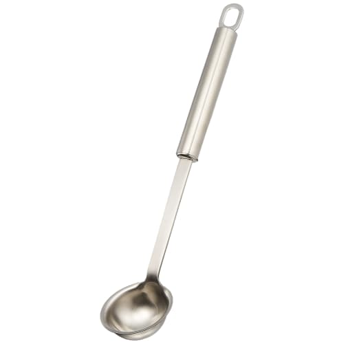 Endo Shoji Commercial Kitchen Helper Rimmed Ladle S-112-09 18-10 Stainless Steel BLCE0