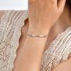 Simple And Fashionable Women'S Stainless Steel Grinding Mobius Bracelet Versatile, Jewelry Br-2557