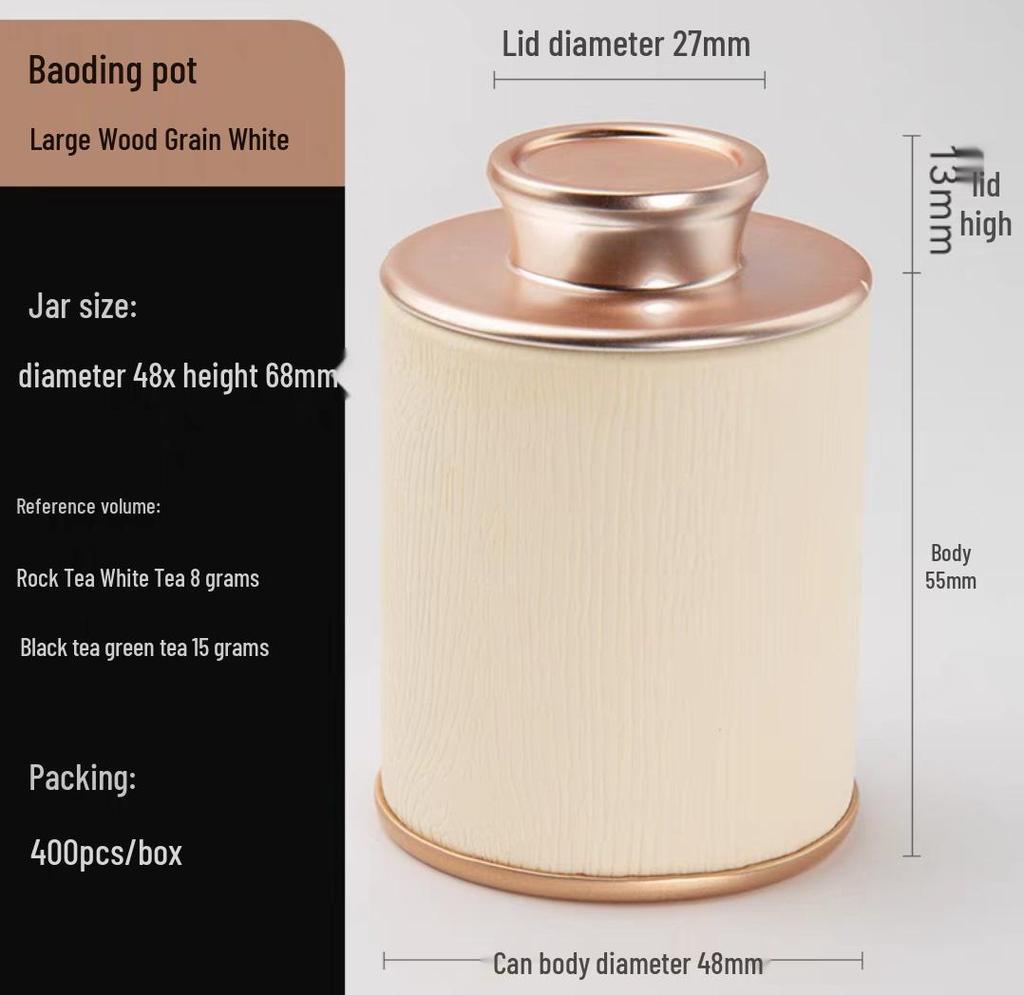 Compact Sealed Tea Canister for Single Brew - Portable and Reusable